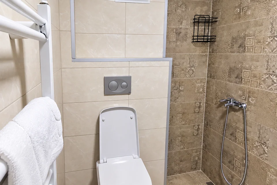 Akay Rezidans 55 m² 1+1 daire: banyo