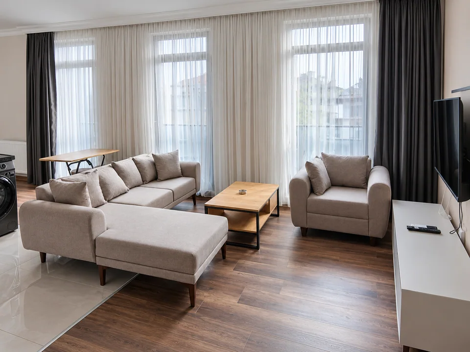Akay Rezidans 65 m² 1+1 daire: yaşam alanı