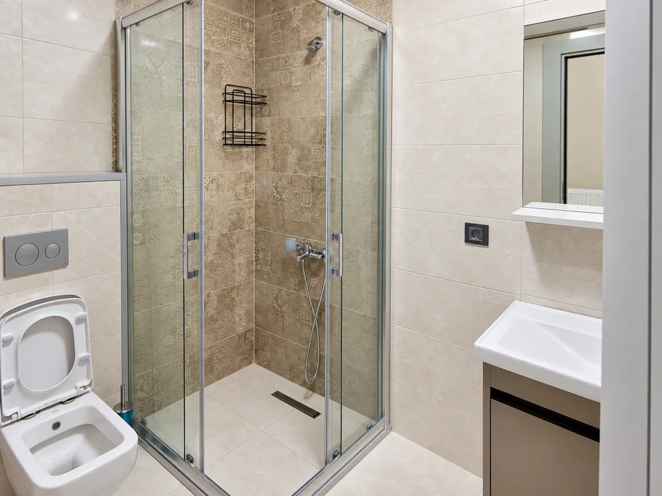 Akay Rezidans 65 m² 1+1 daire: banyo