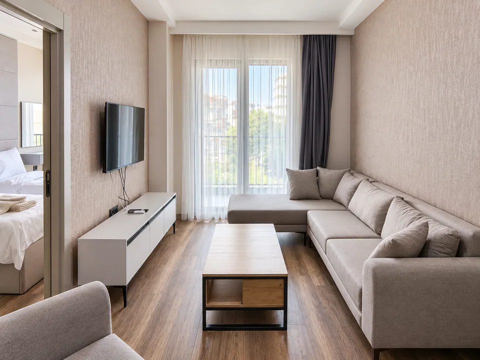 Akay Rezidans 75 m² 2+1 dubleks daire: yaşam alanı