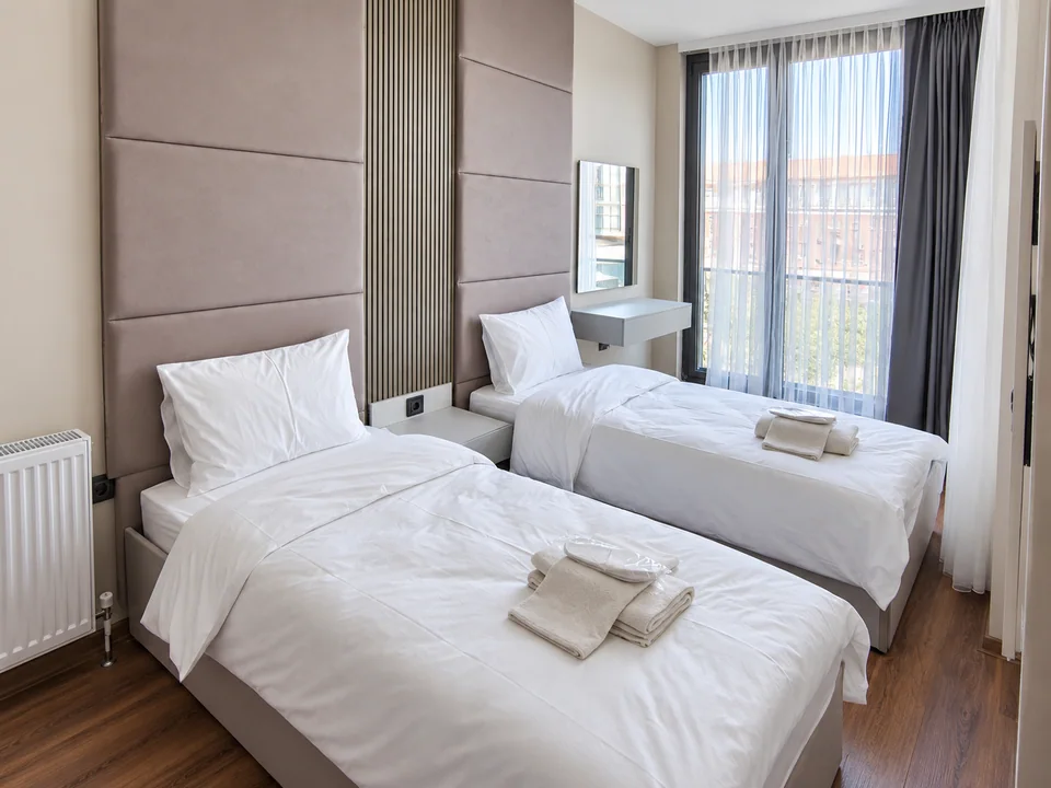 Akay Rezidans 75 m² 2+1 dubleks daire: alt kat yatak odası