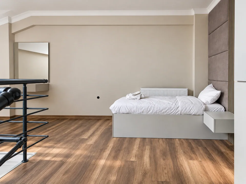 Akay Rezidans 75 m² 2+1 dubleks daire: üst kat yatak odası
